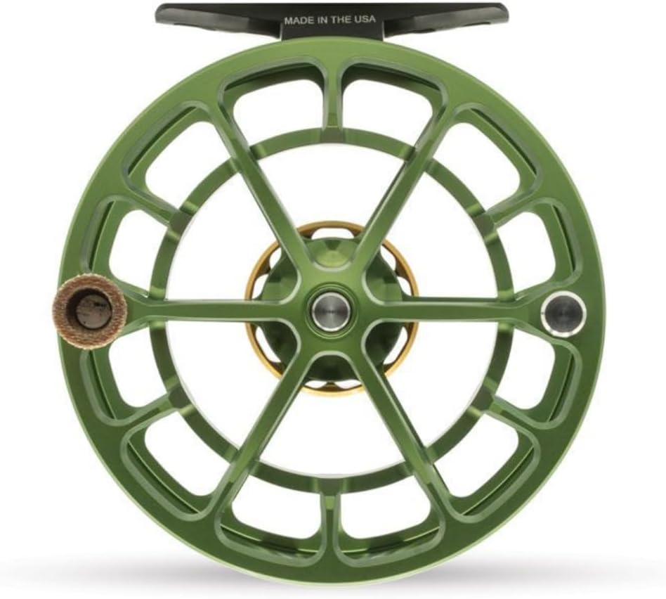 Ross Evolution LTX Fly Reel - Matte Olive - Made in USA