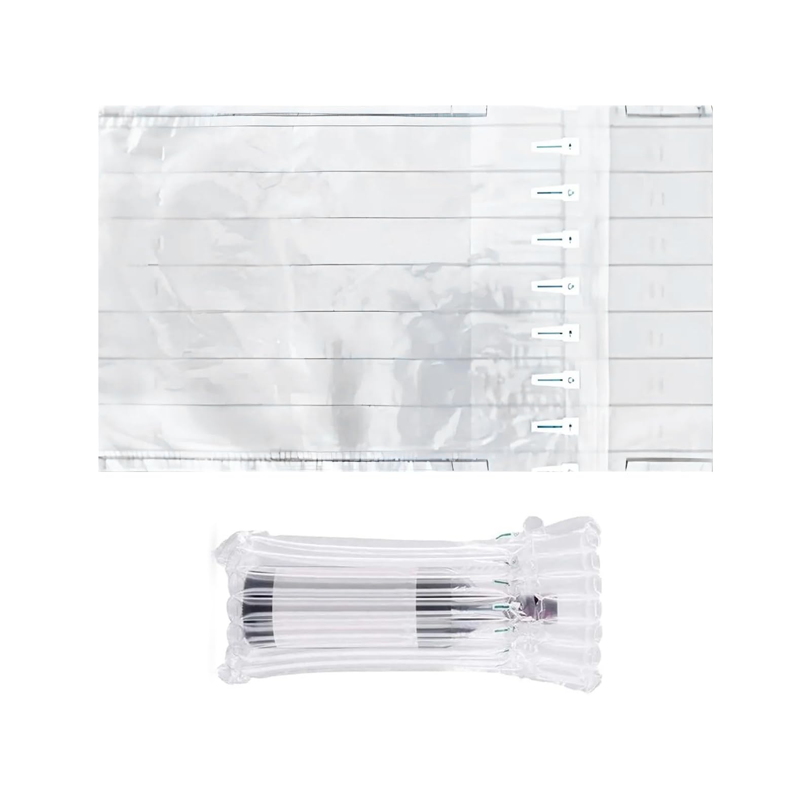 Lot de 10 protecteurs de bouteille de vin réutilisables avec pompe, coussin gonflable pour voyage, bagages, expédition et stockage en toute sécurité