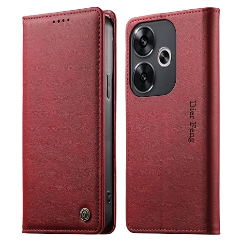 �X�}�z�P�[�X �Ή��@�� for Xiaomi Poco F6 5G,�Ή��@�� for Redmi Turbo 3 �yRFID�u���b�N�@�\�z�J�[�h�X���b�g�t�����z �}�O�l�b�g�J�� �X�^���h�@�\�t�� Red