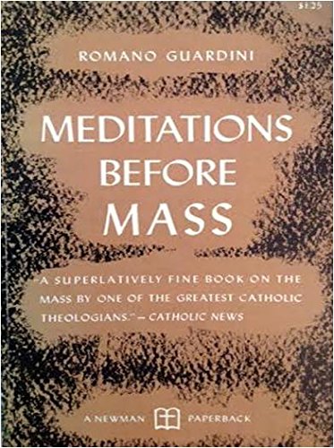 Meditations before the Mass; B0007I62U2 Book Cover