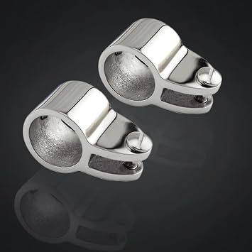 Bimini Top Jaw Slide for Boat Kayak Yacht Canopy Hardware Accessories, 316 Stainless Steel, 2 Pcs