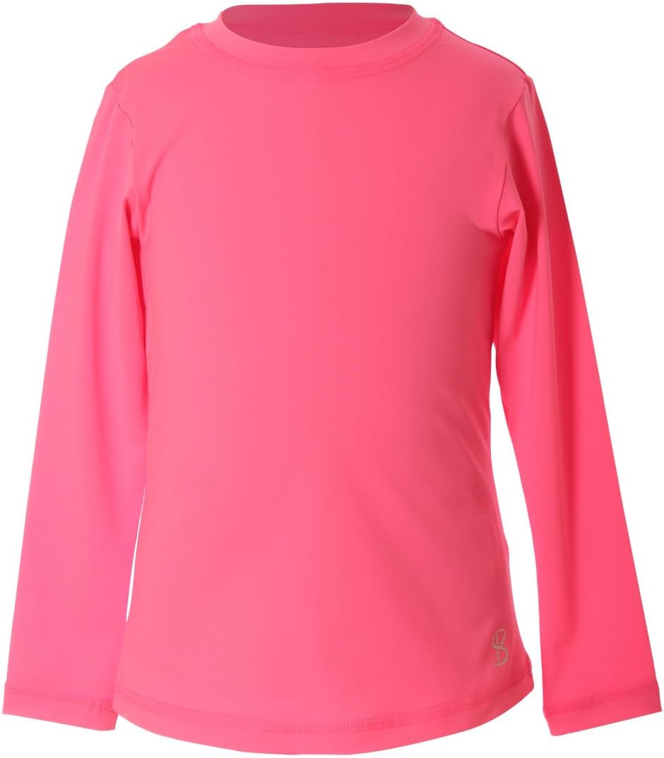 SOFIBELLA UV Long Sleeve Girls Tennis Shirt