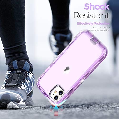 ORIbox Case Compatible with iPhone 11, Heavy Duty Shockproof Anti-Fall Clear case - image 5
