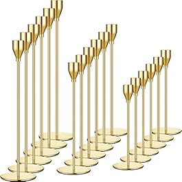 Set of 18 Tall Candlestick...