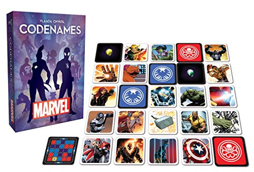 image for USAopoly Marvel Codenames | Based On The Hit Social Word Game Codename