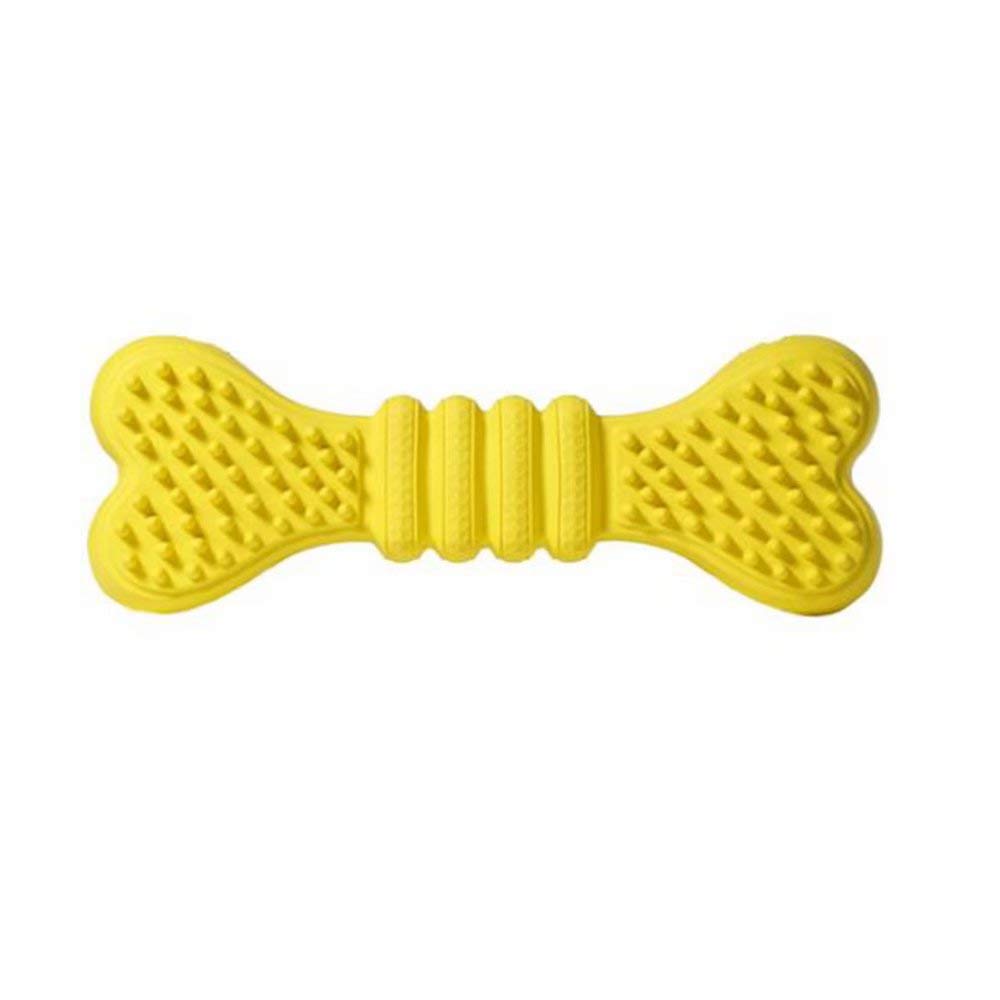 Distributeur de jouets pour chiens avec nettoyage des dents intégré