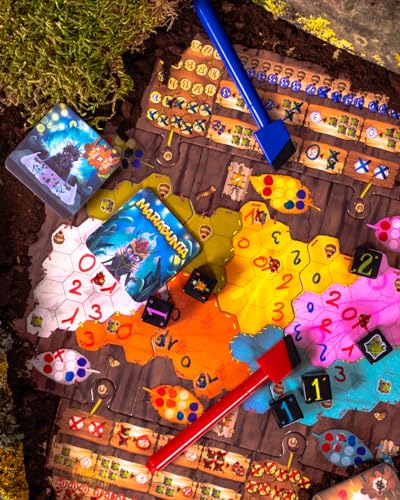 Image of Marabunta Board Game - A Strategy Game of Ant Colony Domination! Fun Family Game for Kids & Adults, Ages 10+, 2 Players, 30 Minute Playtime, Made by Space Cowboys