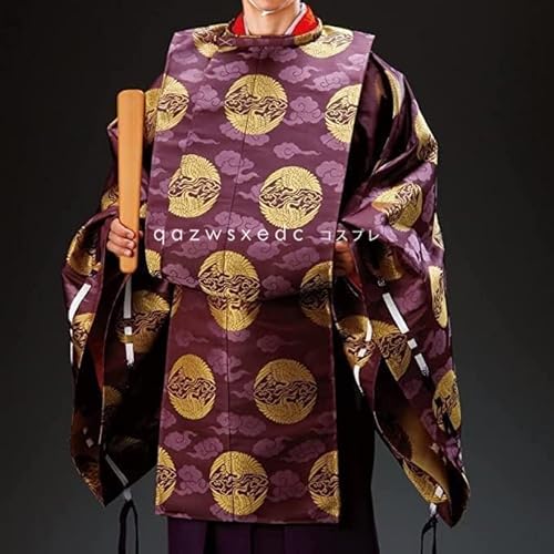 [fenglei] 狩衣 神職 装束 神社 神具 神職装束 平安装束 神主 神社 袴 コスプレ衣装狩衣(散雲に雲鶴)のサムネイル