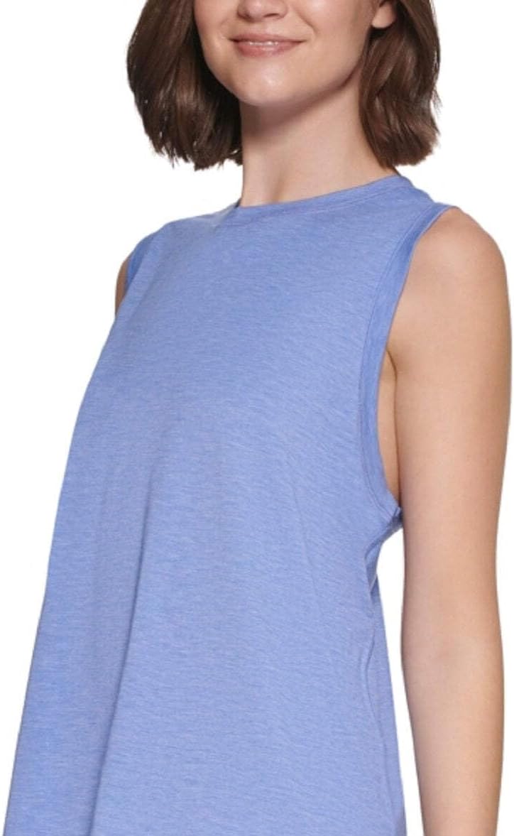 Calvin Klein Performance Womens Dropped Armhole Tank Top Hyacinth XS
