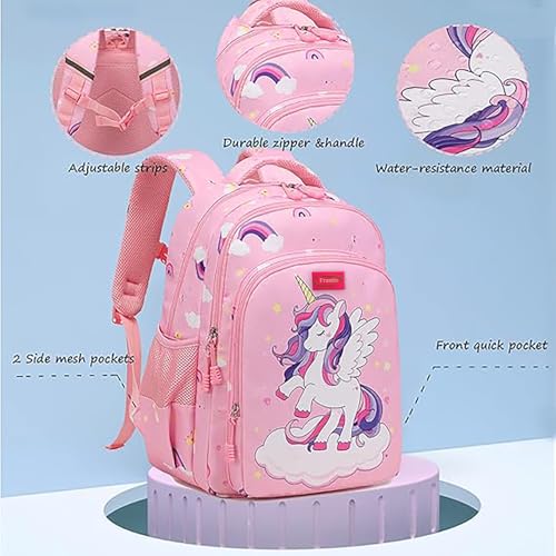 Image of Frantic Polyester 26 L Waterproof School Backpack School Bag Daypack Picnic Bag For Boys & Girls