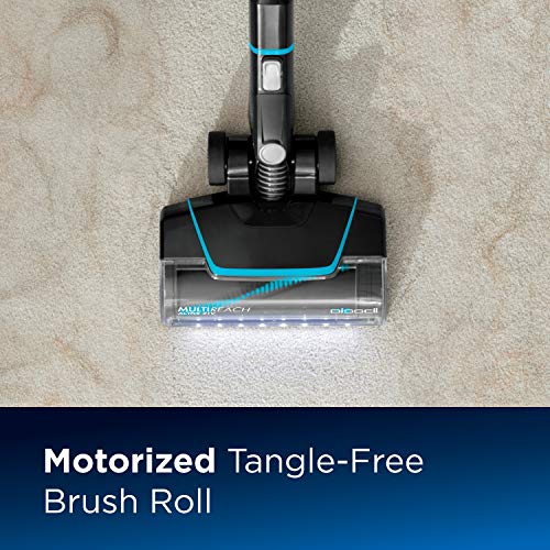 BISSELL 21 MultiReach Active 21 V Aspirateur à Main sans Fil 2 en 1 2907N, Bleu Sarcelle Disco/Noir - Image 3