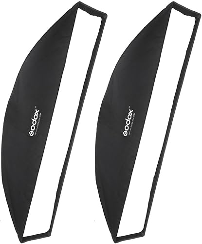 Vista 23 de Godox 47.2 in 47" Octagonal Honeycomb Grid Softbox Caja de tira con montaje Bowens (FW120)