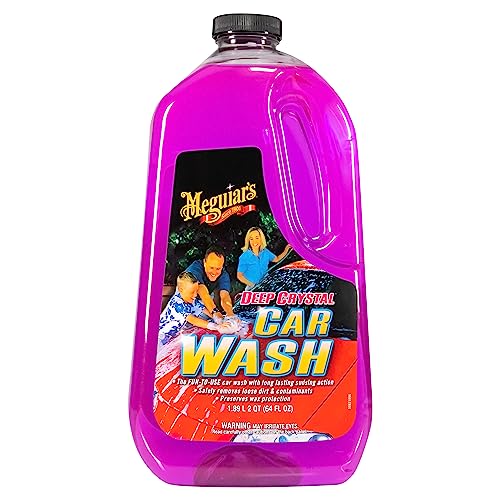 Meguiar’s Car Wash Soap – Deep Crystal, 1.89 L – G10464