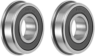 uxcell FR8-2RS Flange Ball Bearing 1/2