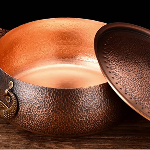 Olla de Cobre para Fondue y Hot Pot 26 cm miniatura 4