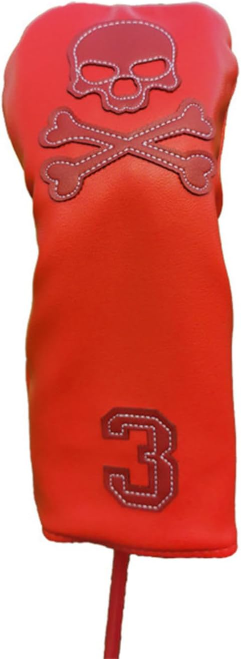 Yeahdor Unisex Club Head Covers Golf Club Covers 1/3/5/ut Golf Sleeves Protectors Head Quality