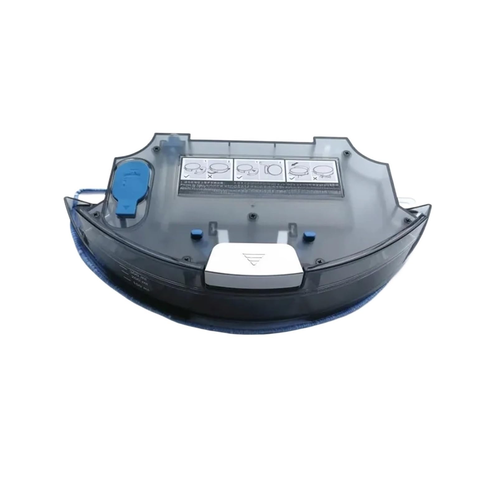 Tanque de Agua for fregona a Prueba de Fugas, Compatible con DEXP LF-800, Compatible con Polaris PVCR 0930 SmartGo Deluxe 500, Compatible con Robot Aspirador Ilife A7 A80 Plus