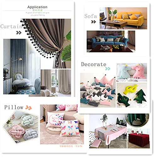 Tissu en Velours pour Rénover les Chaises et Canapés Abîmés