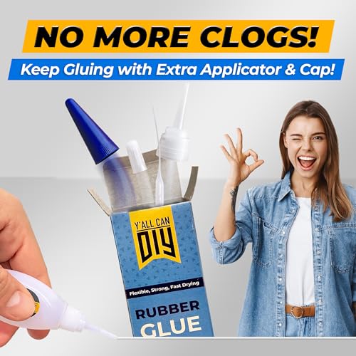 Y'Allcandiy RUBBER GLUE 1 Super Glue For Rubber thumb #5