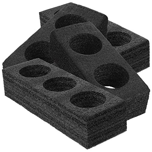 Hohopeti 4 Pcs Drink Cup Carrier Trays Take out Holders for Milk Tea Beverages for Parties Gatherings Designs