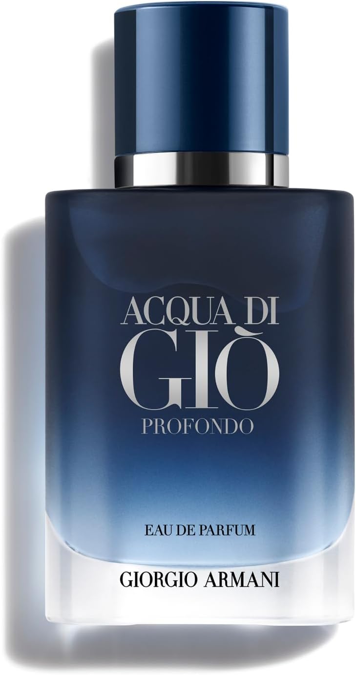 GIORGIO ARMANI Acqua Di Gio Profondo Eau de Parfum 30ml - Fresh & Aromatic Men's Fragrance - Mandarin, Lavender, Cedarwood Notes