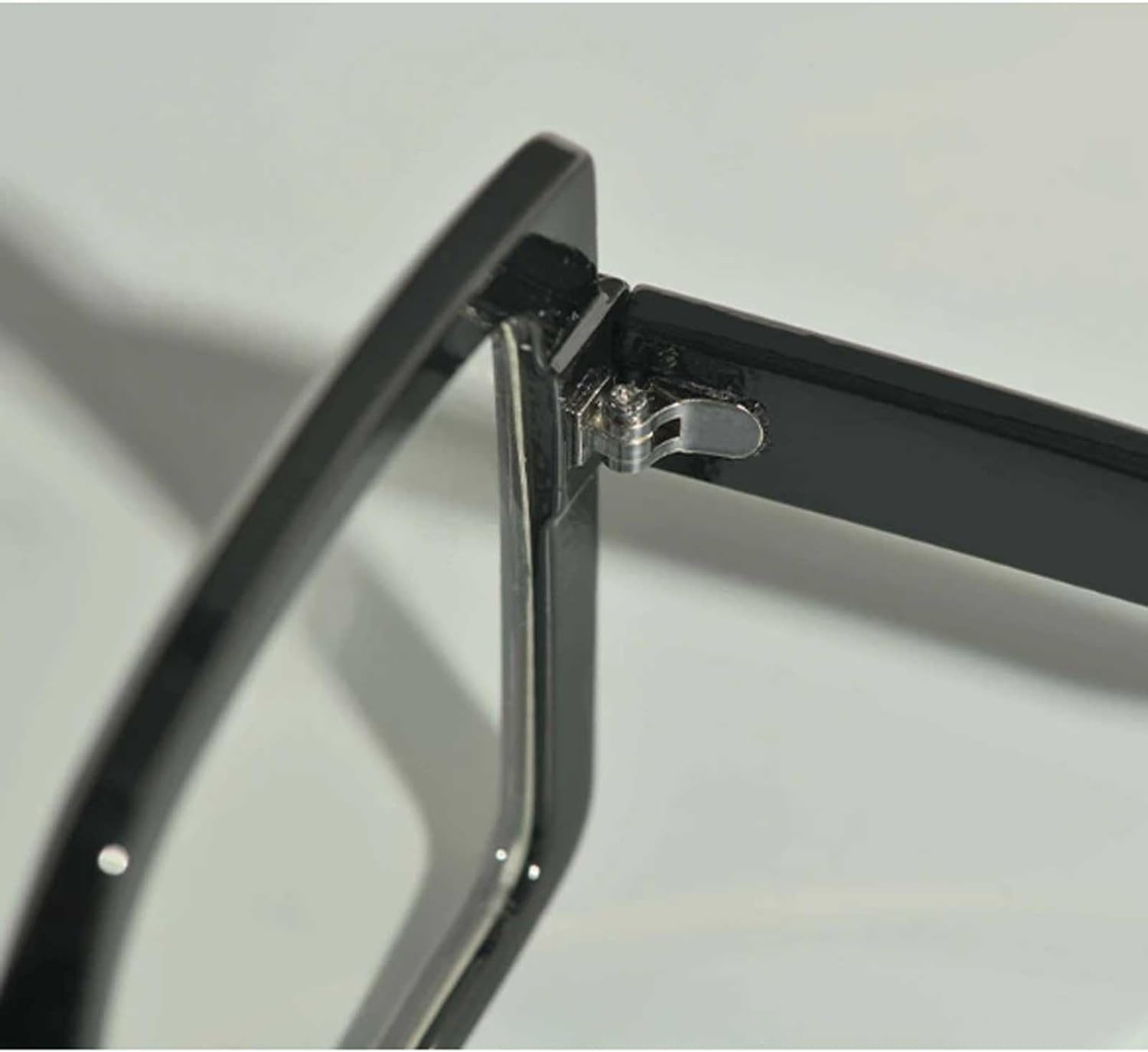 Fajne oprawki okularów, kwadratowe oprawki okularów 142 x 138 mm, bardzo duże oprawki okularów, przyjazne dla środowiska okulary Abs
