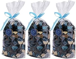 AMAZING1 Potpourri Dried Flowers -3 Pack Potpourri Bag- Ocean Scent Fresh Perfume Sachet of Dried Flower Petals, Perfect for Bowl and Vase Decorative Filler, Gifts for Yourself Home and Office