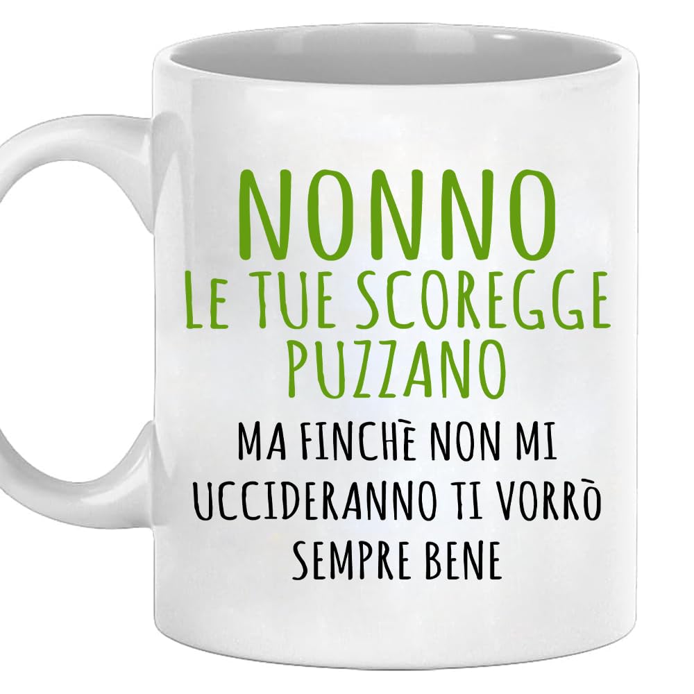 Tazza Divertente Per Papà - Ceramica Bianca Da 270 Ml Con Frase Umoristica, Regalo Originale - Foto 10