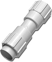 Vista 2 de Dawn Industries KRC429-010, acoplador de reparación de PVC: 1" x 1" Slip KwikRepair fabricado en los Estados Unidos (5 piezas)