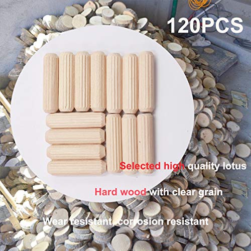 Smseace CAMD-8-30MM-120P 120Pcs Straight Groove Wooden Pins thumb #3