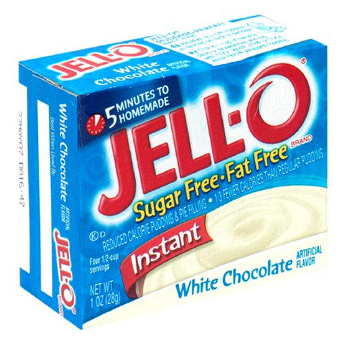 JellO SugarFree Instant Pudding & Pie Filling, White
