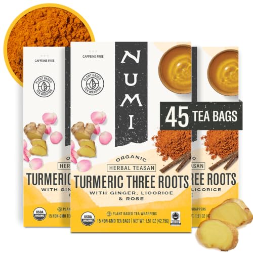 Numi Organic Three Roots Turmeric Tea