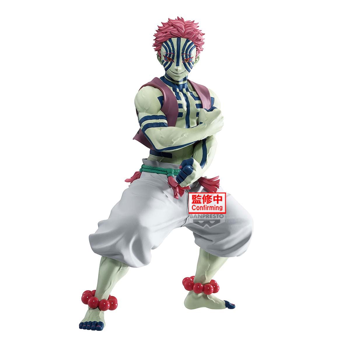 Banpresto Akaza Demon Slayer Kimetsu No Yaiba Collectible Figure, 22 cm, BP29370P, Multi-Colour, Ideal for Anime Fans