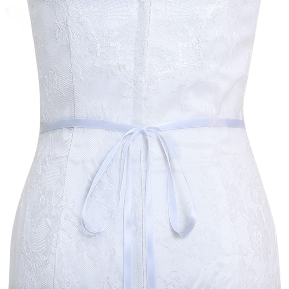 Fascia Per Abito Da Sposa Con Strass - Cintura Elegante Con Nastro Regolabile | Per Matrimoni E Serate - Foto 6