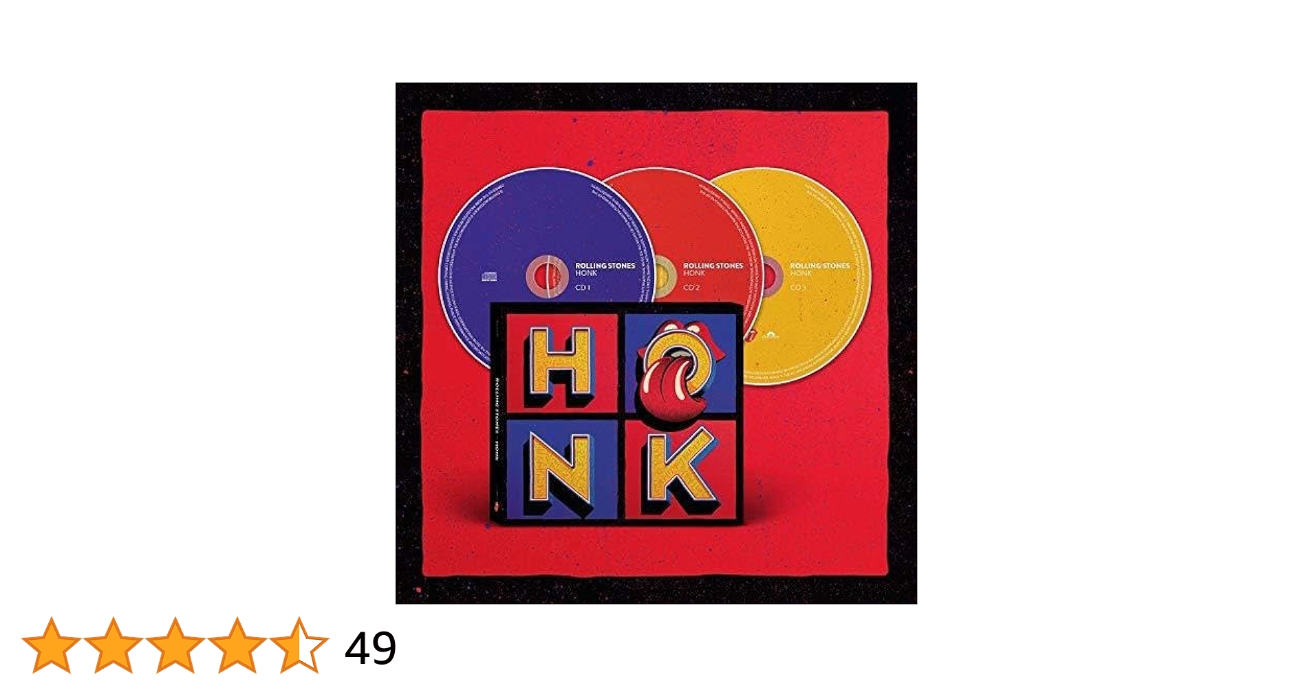 P2 HONK(3CDデラックス) 限定盤 ザ・ローリング・ストーンズ The Rolling Stones - HONK [3 CD] - Amazon.com Music