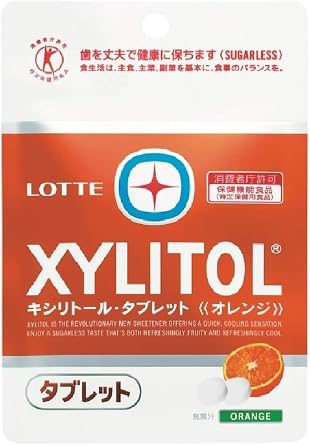 Lotte Oral Health! Xylitol Tablet Orange 35g 1 pack