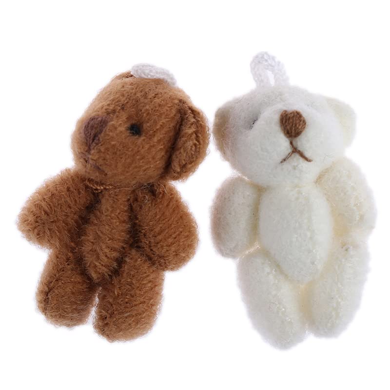 1 mini oso de simulación de animal en miniatura para decoración de muebles 1/12 casa de muñecas, accesorios en miniatura, duraderos e inteligentes