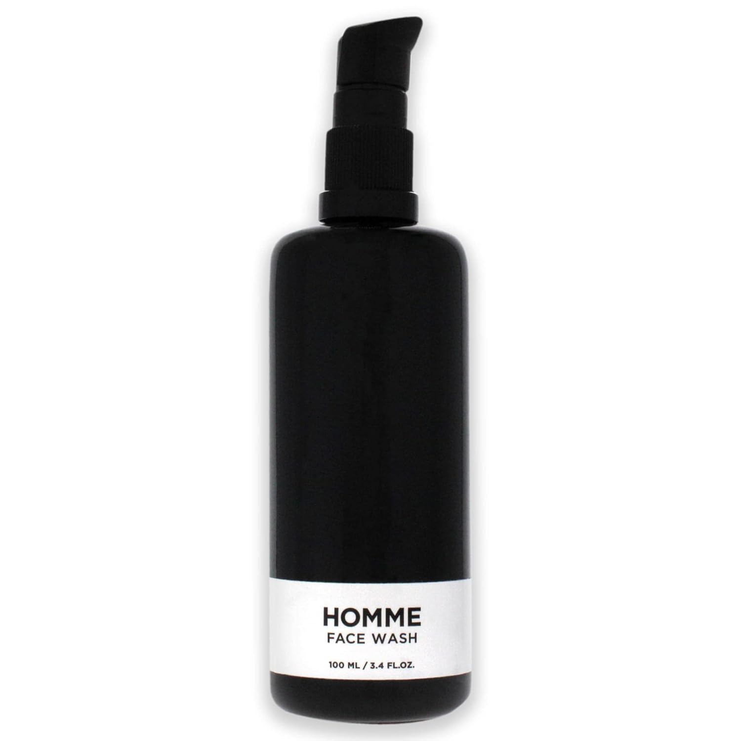 HOMME Face Wash Designed for Men - Spirulina Infused Facial Care Formula - Helps Remove Dead Skin, Oil, and Dirt - Exfoliates Face - Vegan - 3.4 fl oz : Beauty & Personal Care