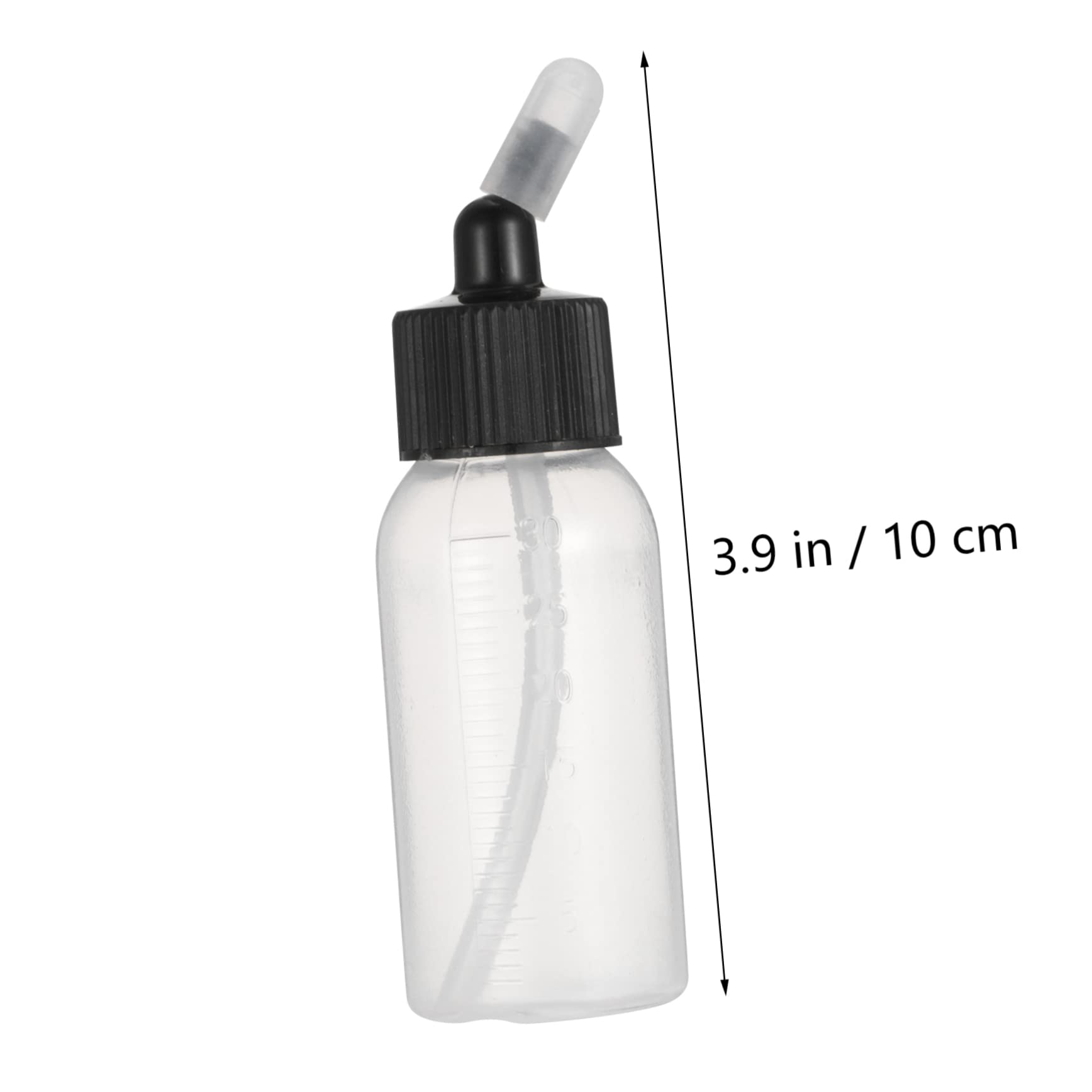 Baluue 10pièces Flacon de Peinture Doseur Pipette Compte-gouttes pour Peinture Aérographe et Autres Liquides