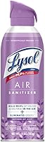 Vista 8 de Lysol Paquete que contiene 2 aerosoles desinfectantes Lysol para superficies duras y suaves, lino crujiente, 19 onzas líquidas + Lysol Air Sanitizer