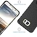 BENTOBEN Phone Case for Samsung Note 5, Case for Galaxy Note 5 with Kickstand, Hybrid Hard PC Cover Flexible TPU Bumper Chrome Carbon Fiber Texture Shockproof Protective Case for Samsung Note 5, Black