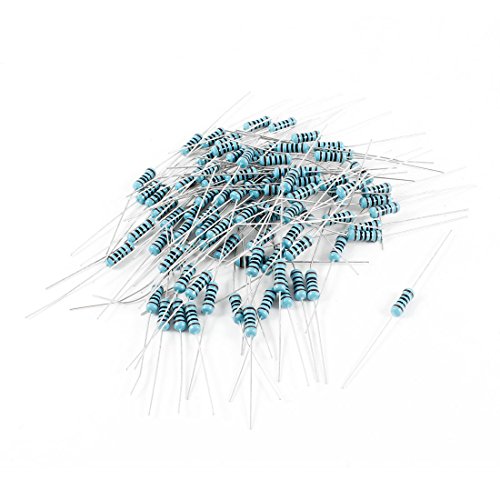 Uxcell 100 Ohm 1/2W 1% Through Hole Metal Oxide Film Fixed Resistors 90 Pcs #TOP16