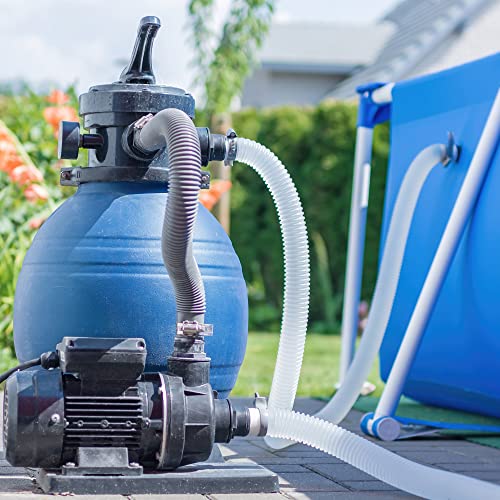 2 Pack Pool Replacement Hose,1.25Inches Diameter Swimming Pool Replacement Hose For Above Ground Pools, Compatible For Filter Pump 300Gph, 330 Gph, 530 Gph, And 1,000 Gph #TOP3