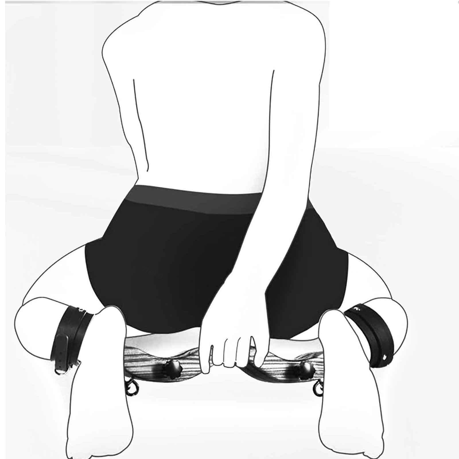 barre ecartement sexuelle bdsms set couple barre accessoire bdsm