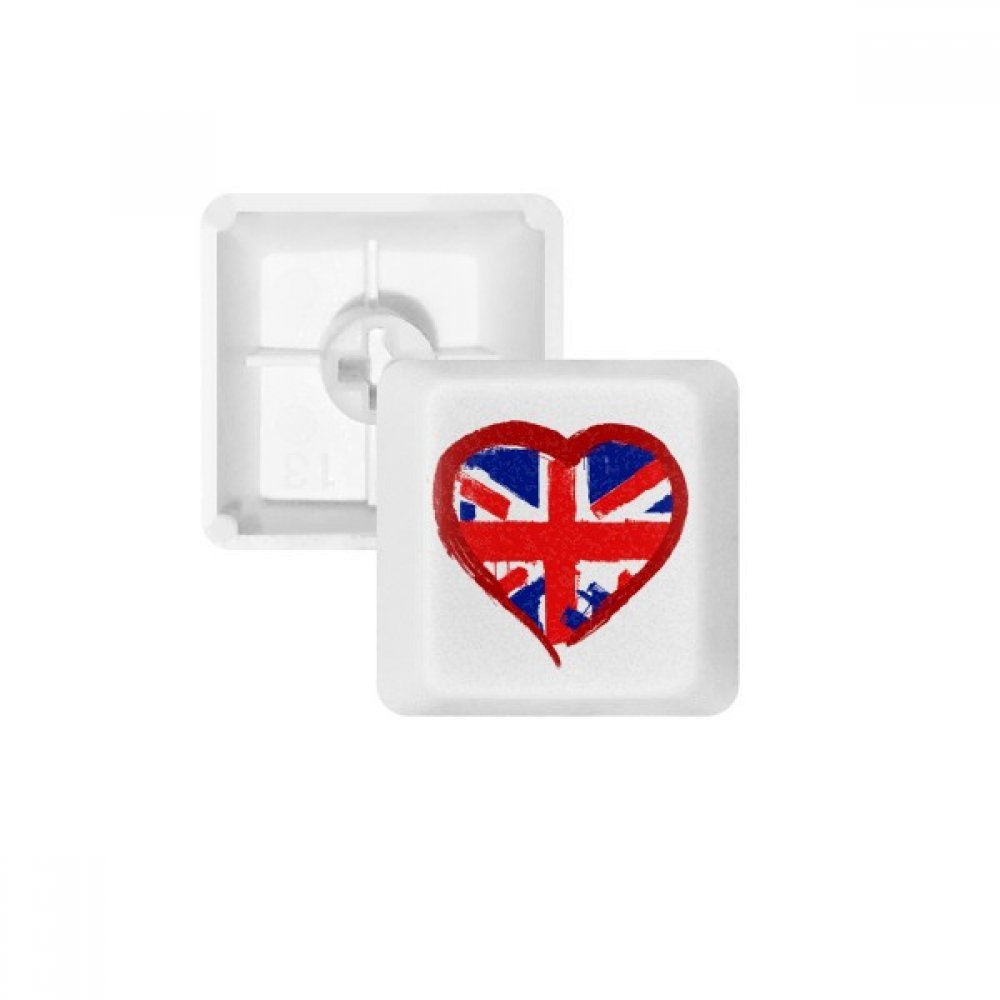 Keycaps PBT Clavier Mécanique Blanc Touche OEM R1 Multicolore Angleterre - 4