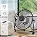 OPOLAR USB Powered Desk Fan with USB plug, 9 Inch Quiet Portable Fan with Enhanced Airflow, 2 Speeds,Perfect Personal Cooling Fan for Home Office Table