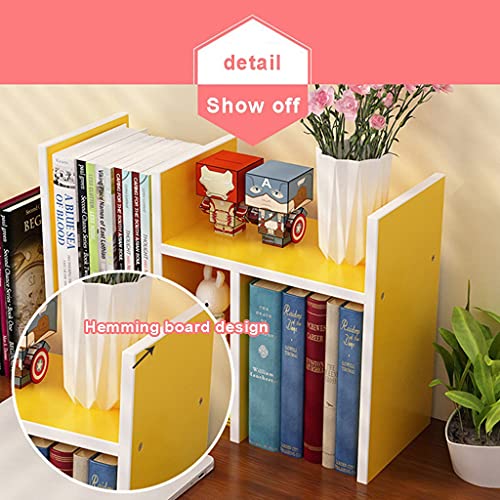 Boekenplank Bureauplanken Bureaublad opbergrek Kleine boekenkast Boeken- en tijdschriftenrek - Image 6