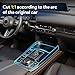 FDAIUN for 2020-2025 Mazda CX30 PPF Precut 8.5Mil Car Paint Protective Film TPU HD Film Scratch Protector Interior Accessories (Automatic Gear Panel 6Pcs)