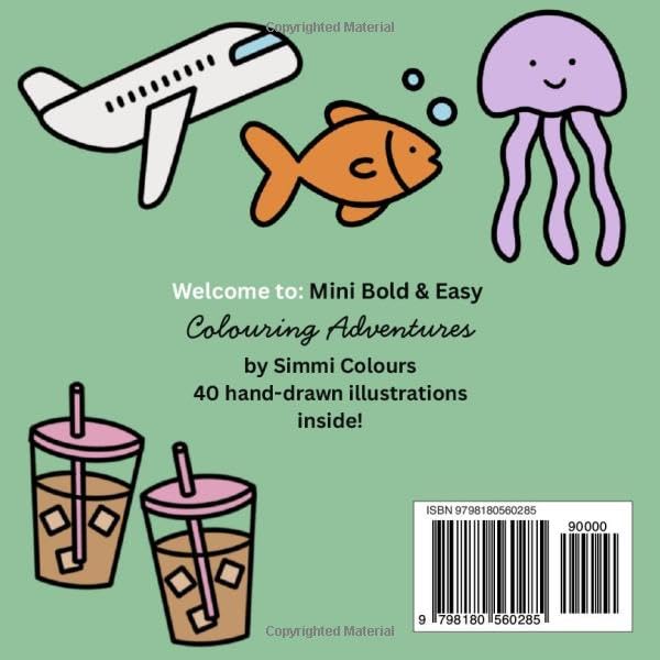 Mini Bold and Easy Colouring Adventures image 3