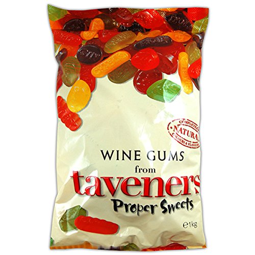 Taveners Wine Gums 1000g (Bag)
